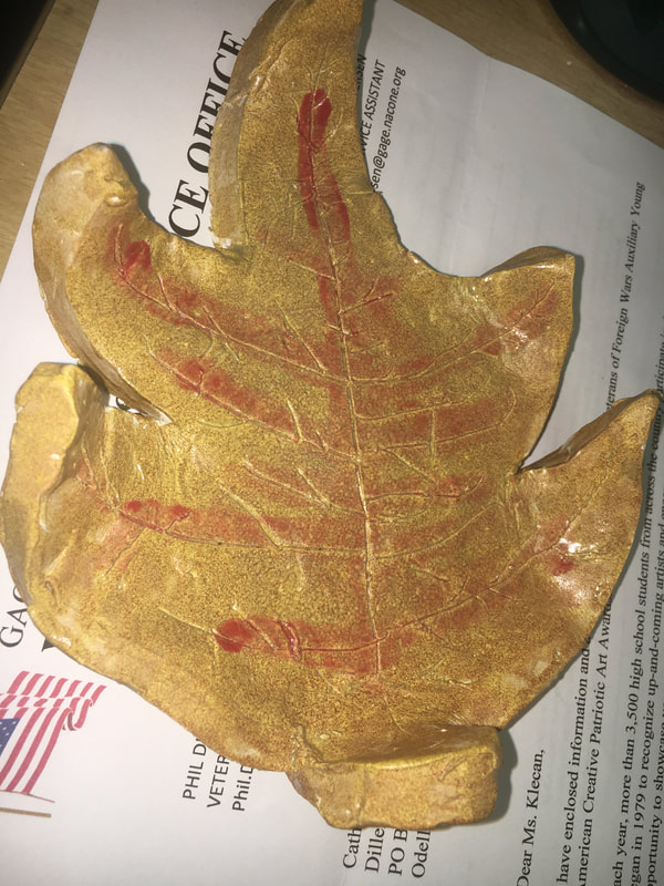 A Leaf by an elementary student